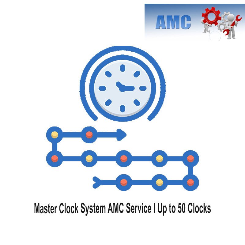 Master Clock System AMC Service I Up to 50 Clocks I Visit-Based