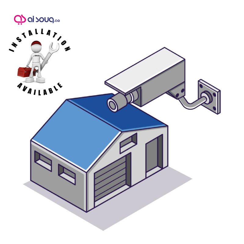 Professional CCTV Installation I Villa & Warehouse (1–16 Cameras)