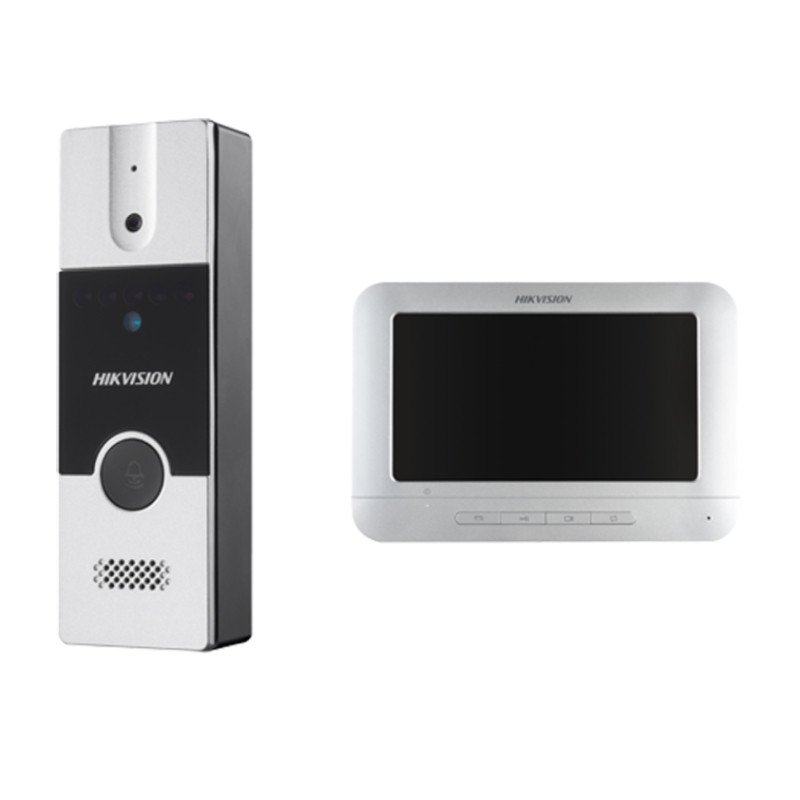 Hikvision DS-KIS202T 4-Wire Video Intercom Kit | Villa Door Phone System