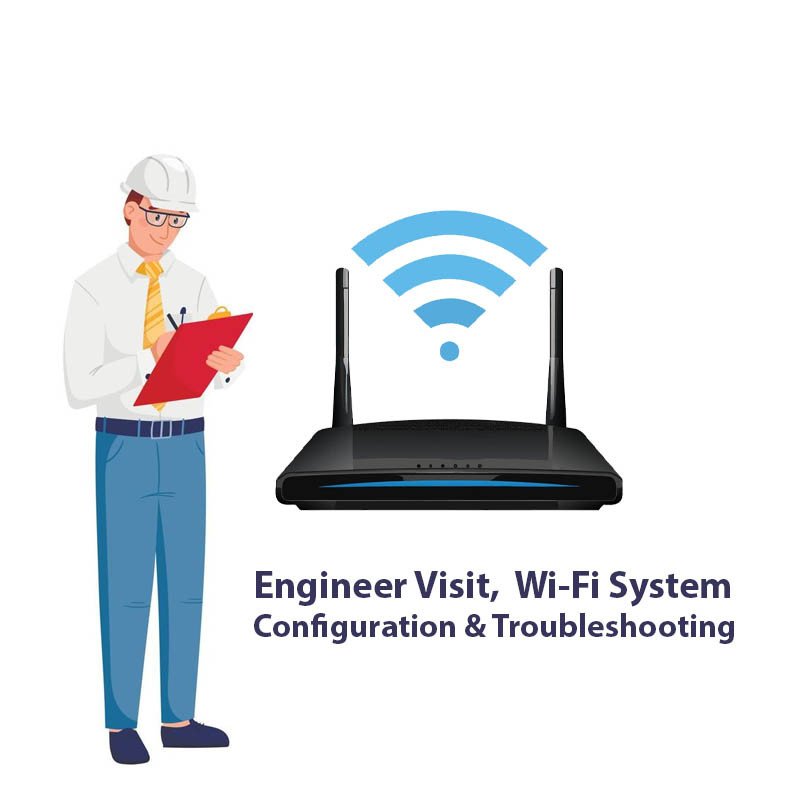 Engineer Visit | Wi‑Fi System Configuration & Troubleshooting Service