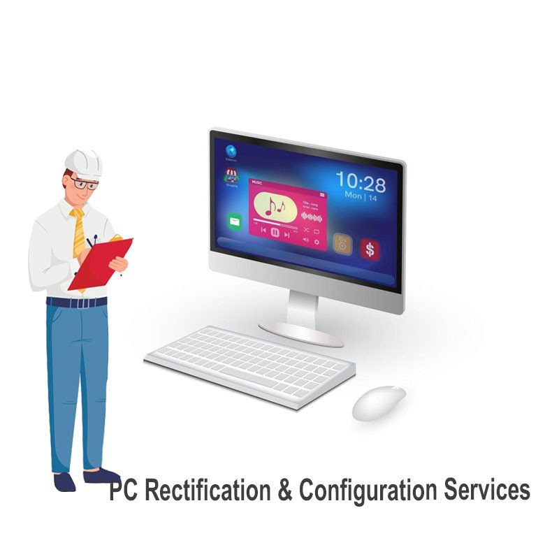 PC Rectification & Configuration Services I On-Demand Visit
