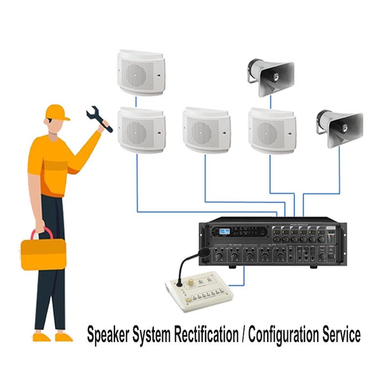 Technician / Engineer Visit I Speaker System Rectification / Configuration Service I On Demand Visit