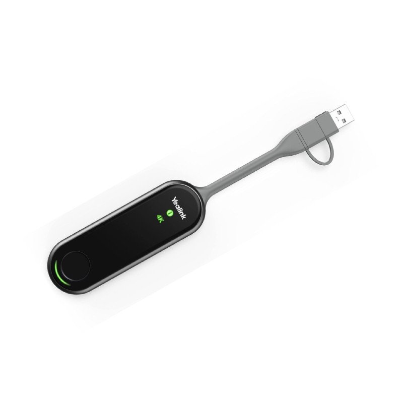 Yealink WPP30 4K Wireless Presentation Pod USB-C WiFi 6 Content Sharing Device