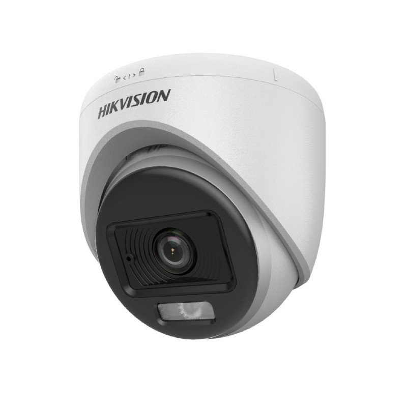 Hikvision DS-2CE70KF0T-LPFS 3K ColorVu Analog Turret Camera: