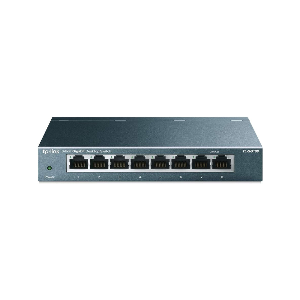 TP-Link 8 Port Gigabit Ethernet Network Switch TL-SG108