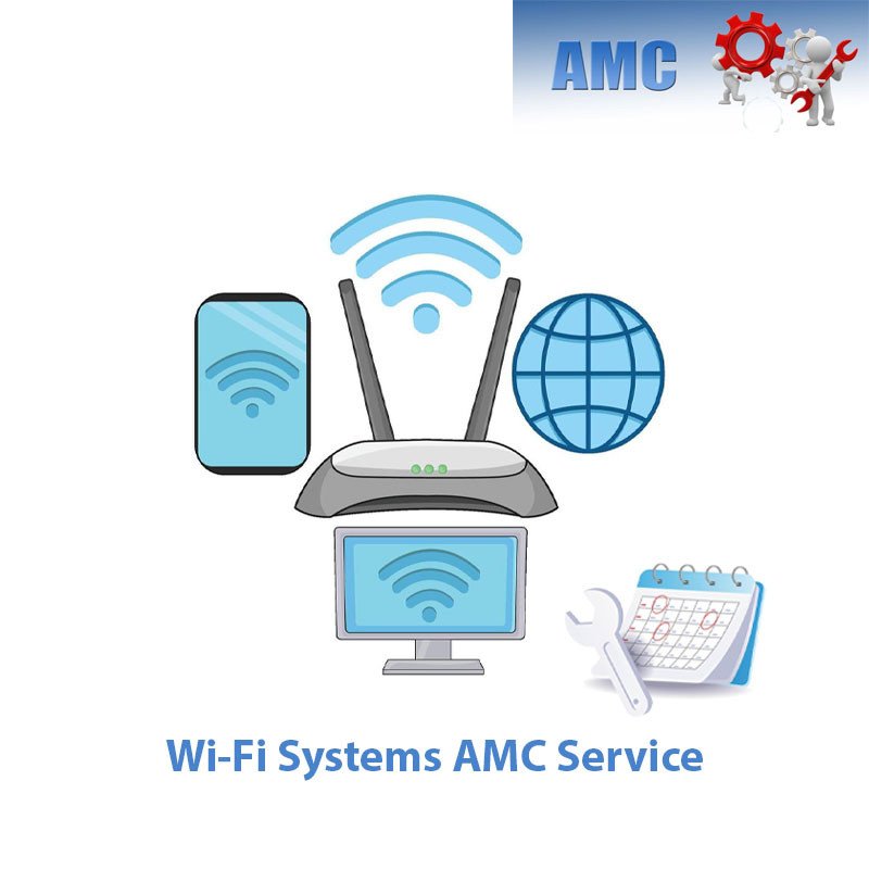 Wi-Fi System AMC (Annual Maintenance Contract) Service | 10–50 Devices