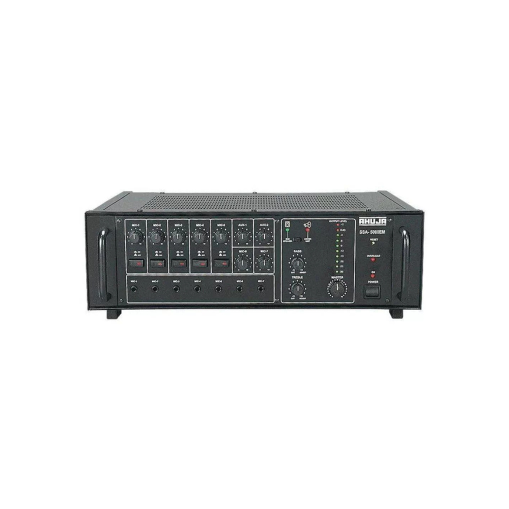 Ahuja SSA-5000EM 500 Watts PA Mixer Amplifier - High Power Audio Solution