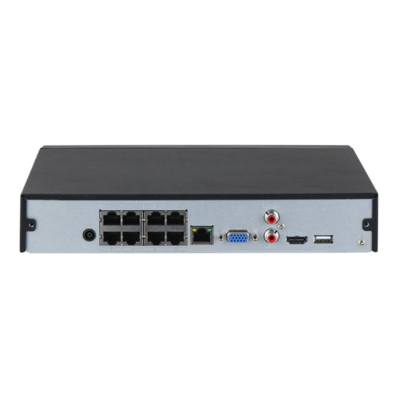 Dahua Technology DHI-NVR4108HS-8P-4KS3 – 8 Channel 8 PoE Lite Network Video Recorder