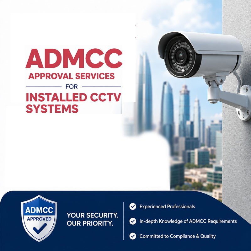 ADMCC Approval Services for Installed CCTV Systems I Up to 64 Cameras
