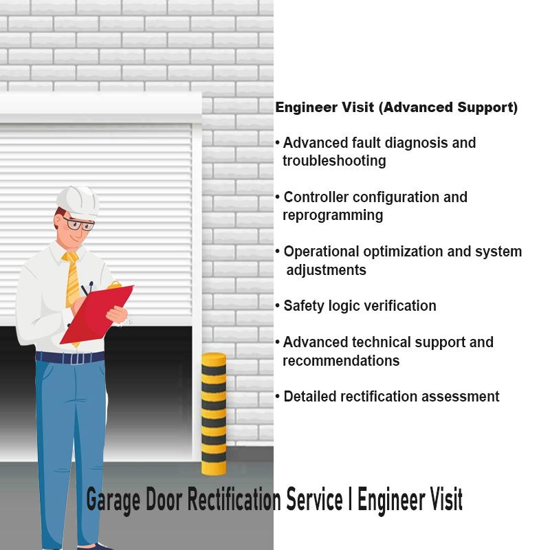 Garage Door Rectification Service I Engineer/Technician Visit I On-Demand Visit