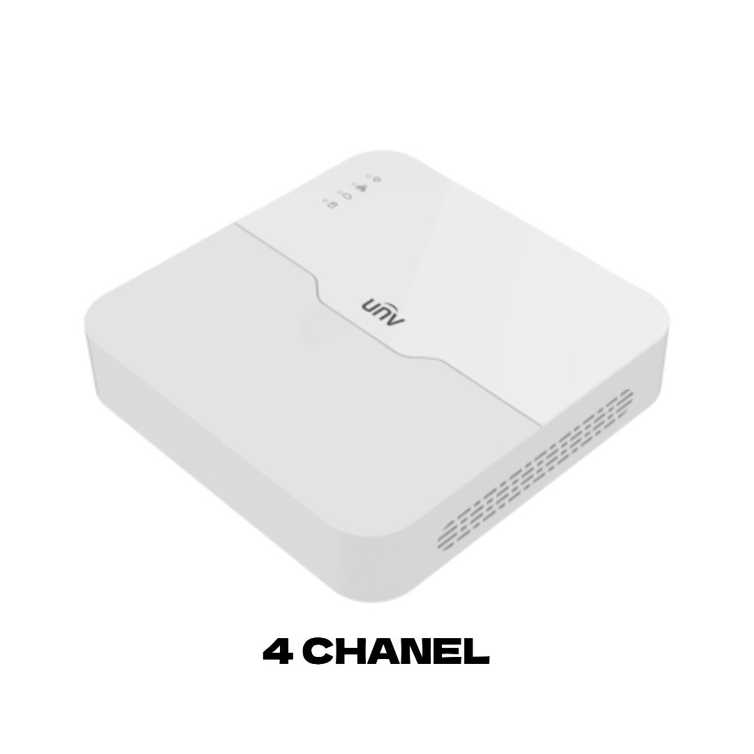 UNV NVR301-LS3-P PoE Network Video Recorder | 4CH/8CH/ NVR