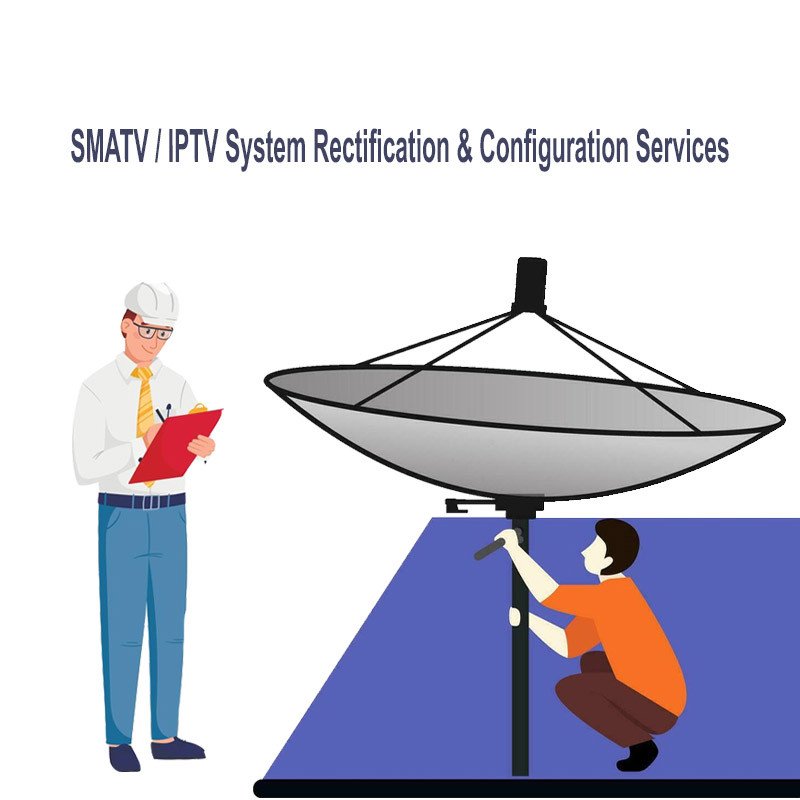 SMATV / IPTV System Rectification & Configuration Services I On-Demand Visit