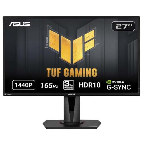 VG27AQ 27″ ASUS TUF Gaming Monitor 1440P IPS 165Hz | UAE
