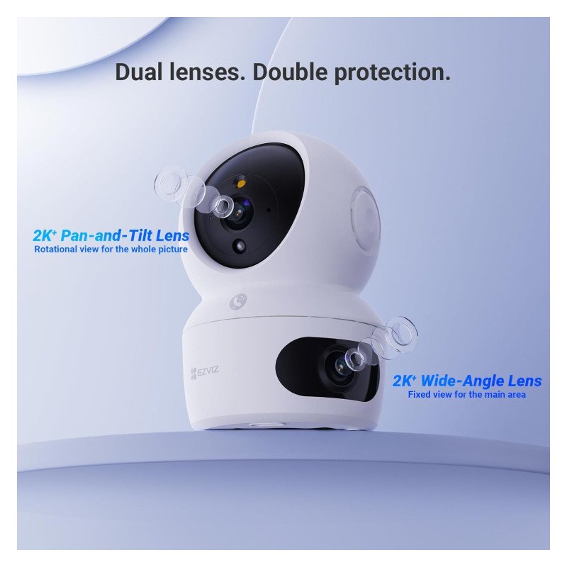 EZVIZ H7C Dual-Lens Pan & Tilt Wi-Fi Indoor Camera