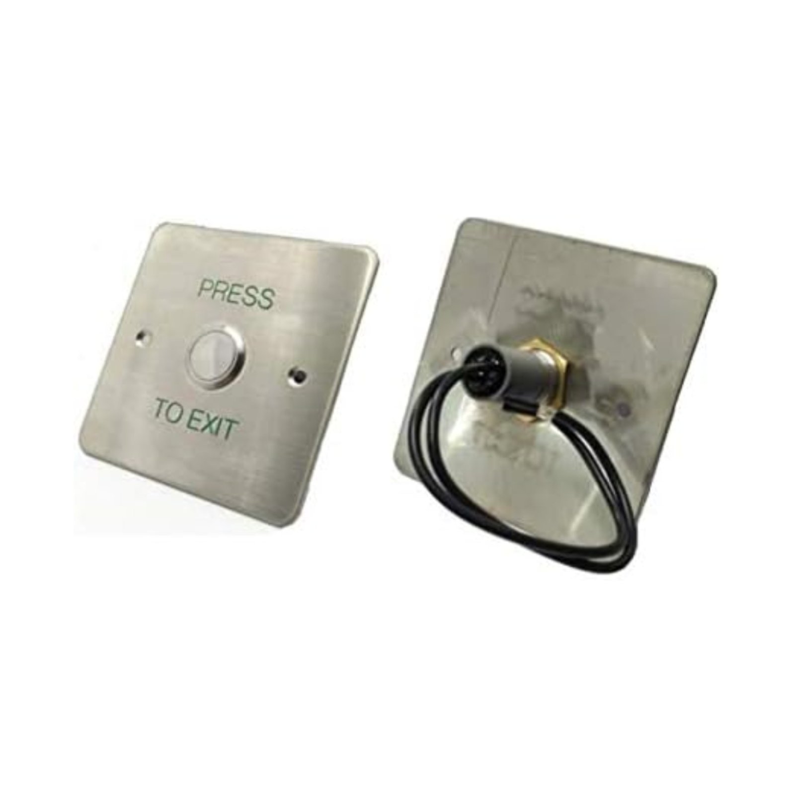 Elock EL-EB3 Exit Button – Flush Stainless Steel Narrow Style