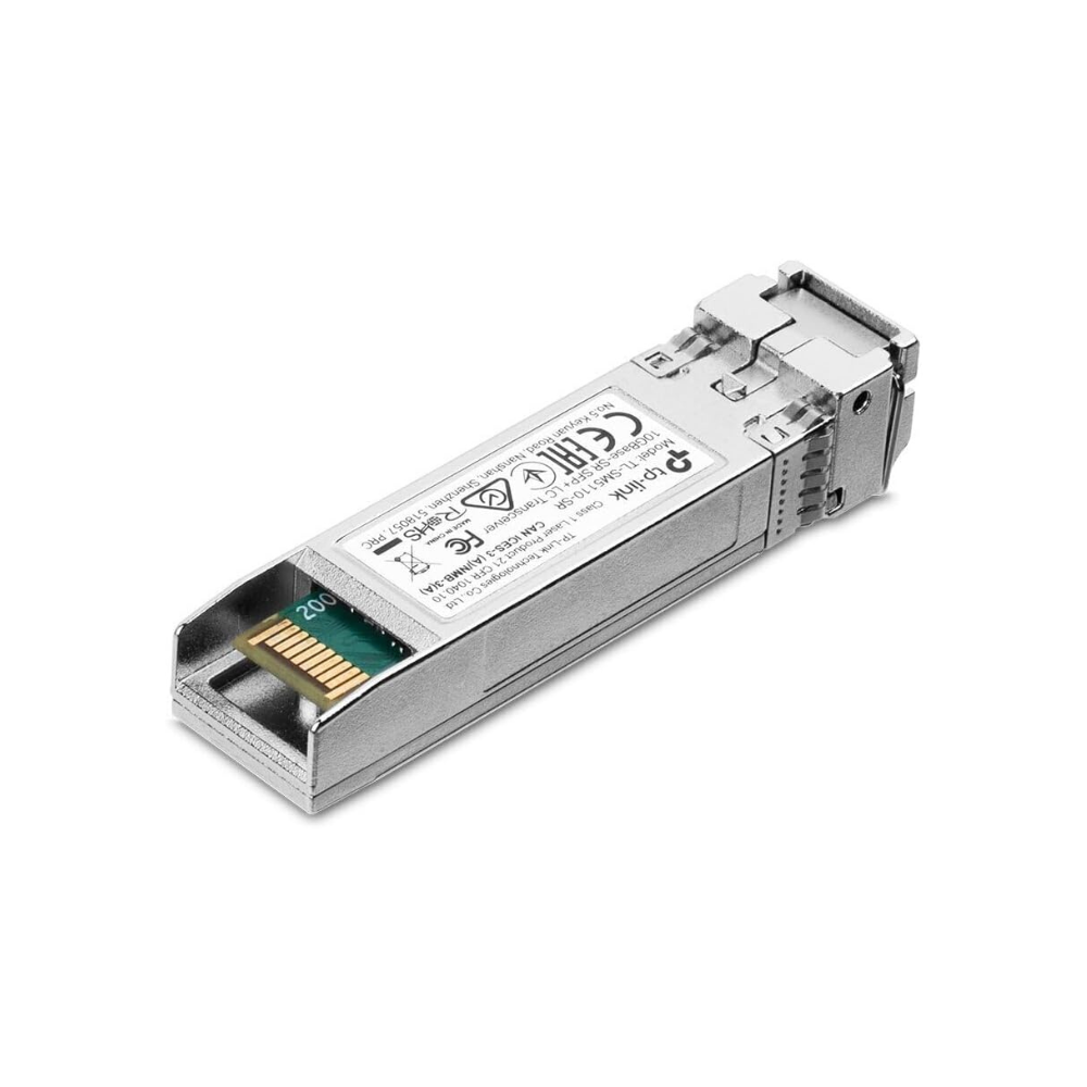 TP-Link TL-SM5110-SR 10G-SR SFP LC Transceiver, Multi-Mode SFP Module