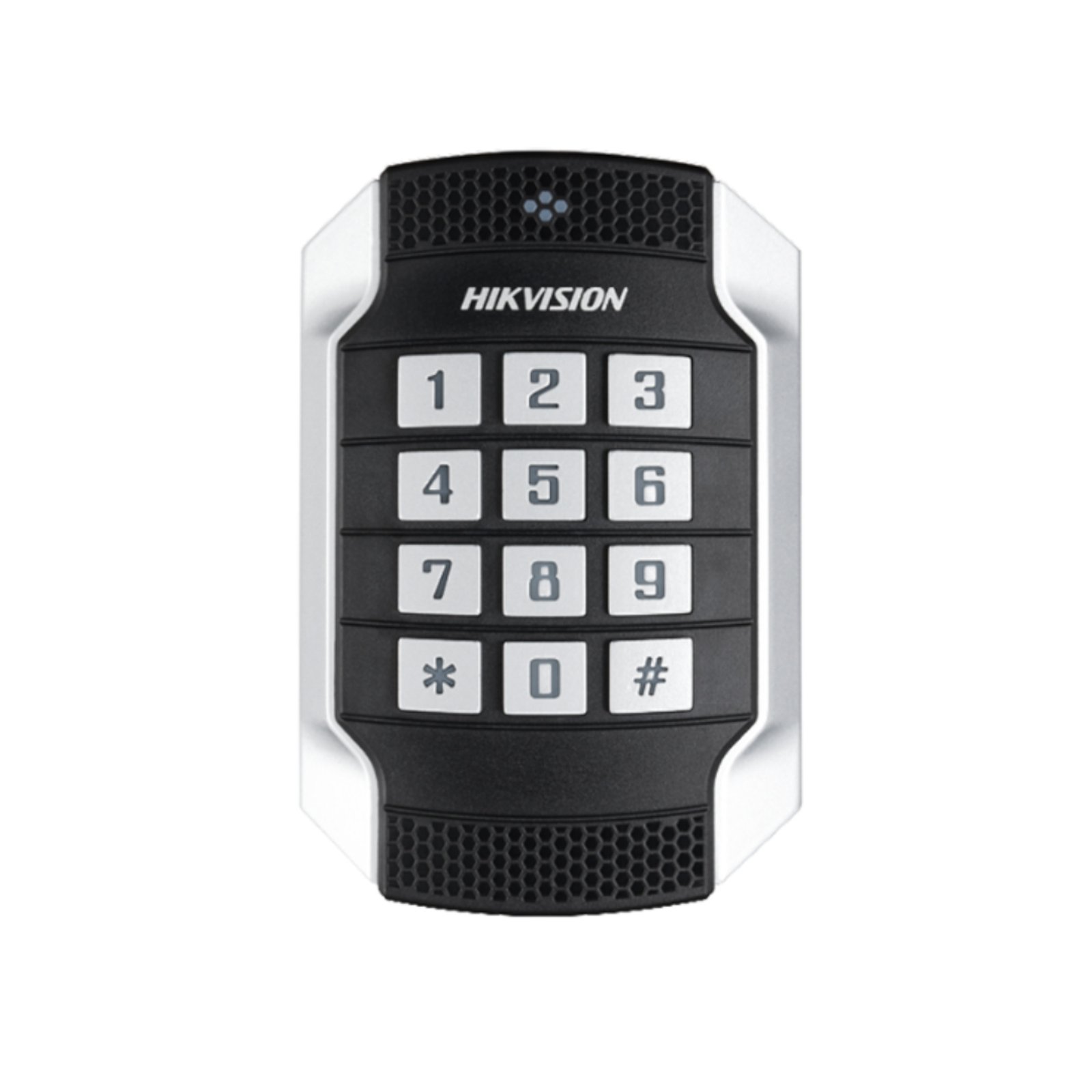Hikvision DS-K1104MK Pro Series Card Reader – Metal Vandal-Proof M1 Reader with Keypad
