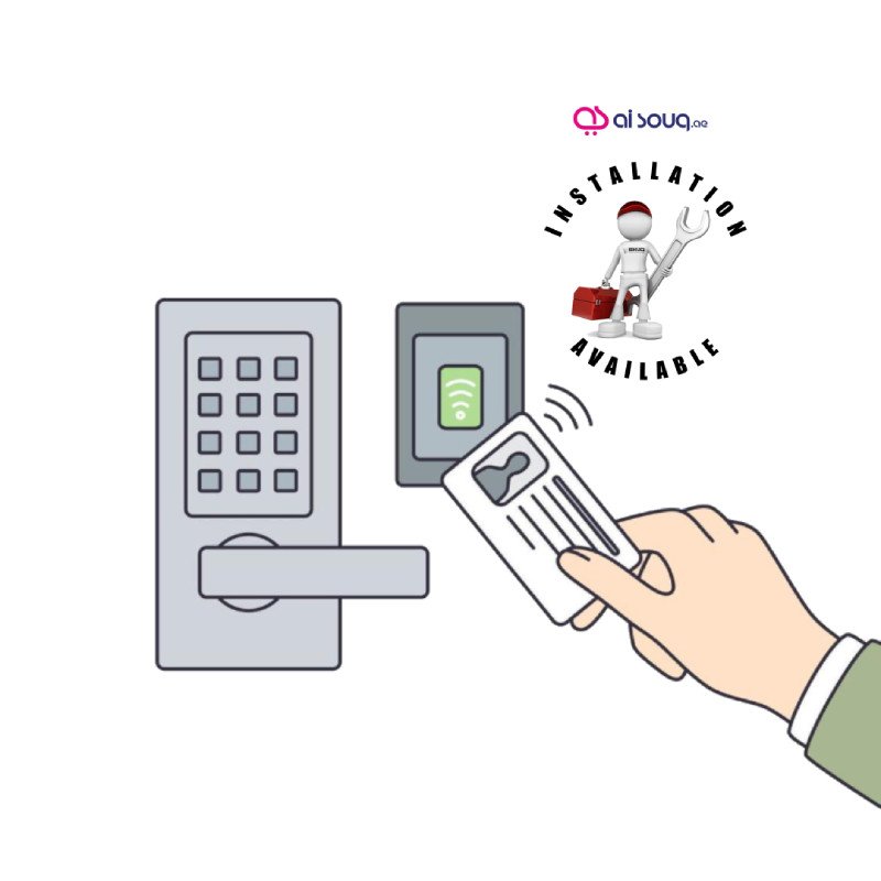 Villa Door Access Control Installation (Standard & Smart Systems)
